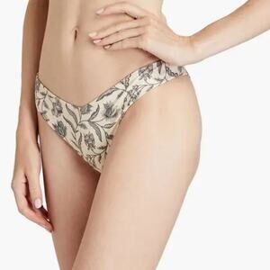 TIGERLILY Amyris Niki Printed Lowrise Bikini Bottom Small